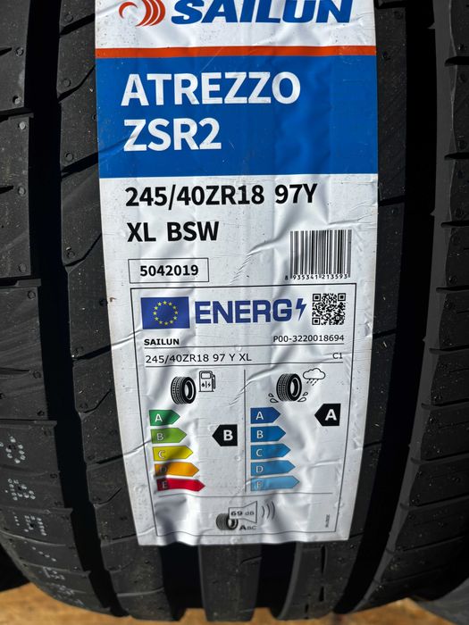 Okazja opony letnie 245/40R18 97Y XL SAILUN ATREZZO ZSR2 NOWE 2025