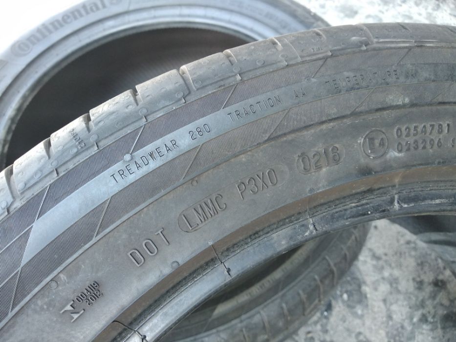Летняя резина 255/45 R18 Continental Sport Contact 5