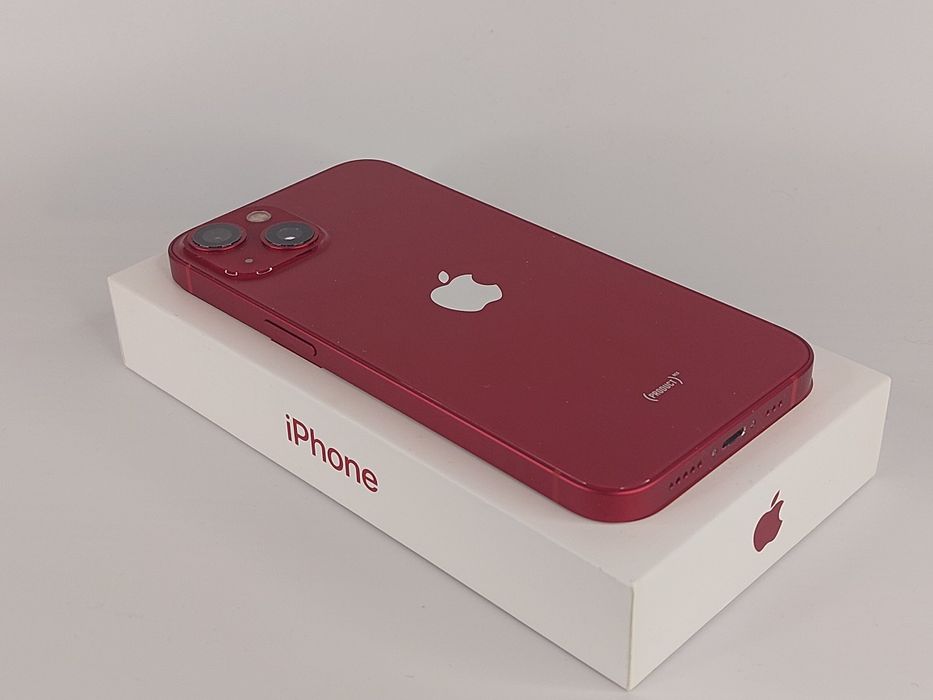 iPhone 13 128 GB, 84%, Czerwony — Jak Nowy Stan