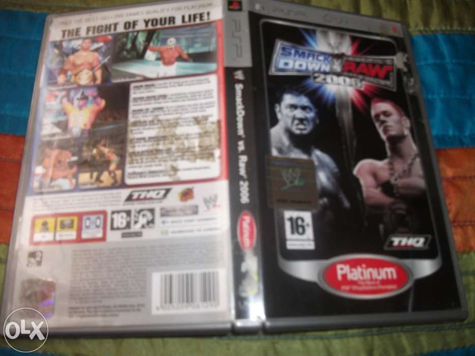 Jogo psp Smack Down 2006