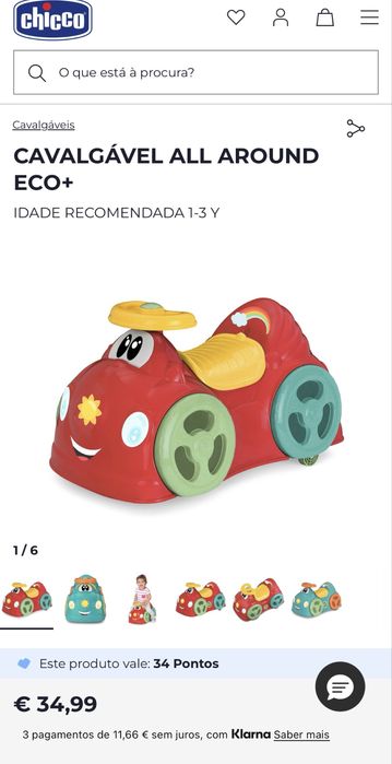 Triciclo Chicco