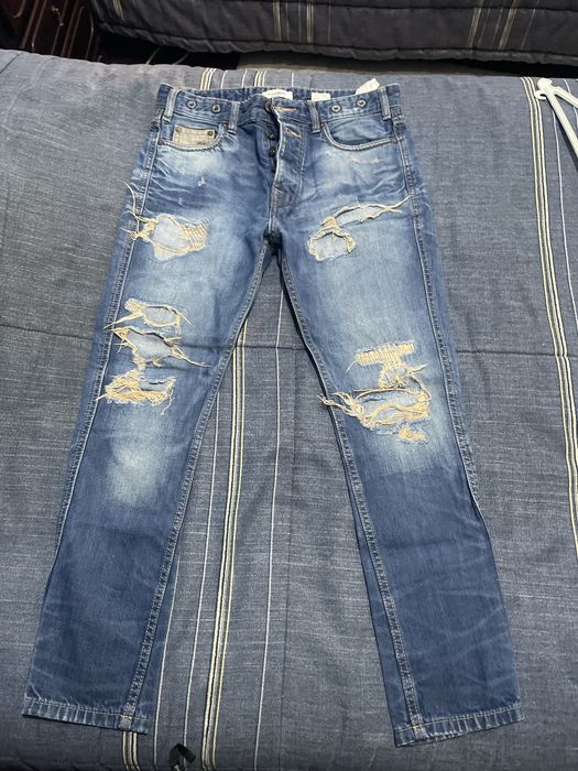 Calças Jeans Replay - Rasgadas