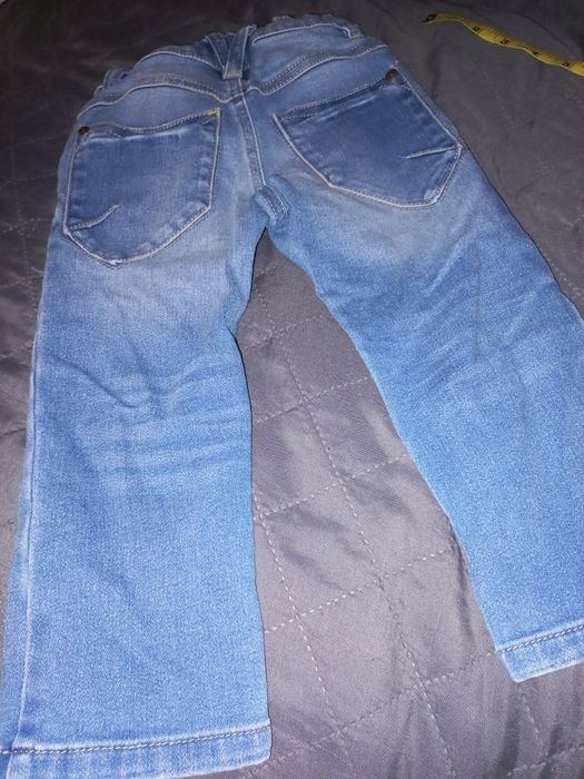 Spodnie jeansowe 92!