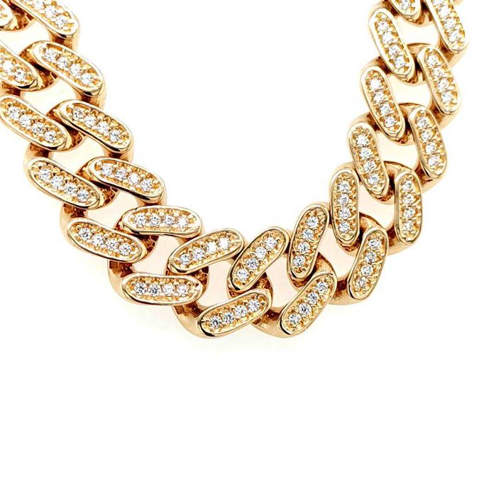 Złoty łańcuszek 59,36 gr ,,splot CUBAN''  62 CM