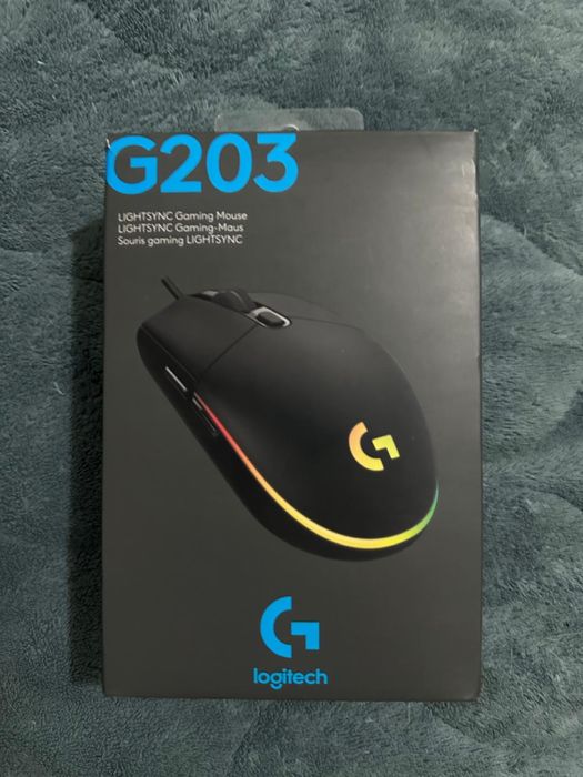 Logitech Mouse RGB G203 Comes with Mousepad64172196979842121