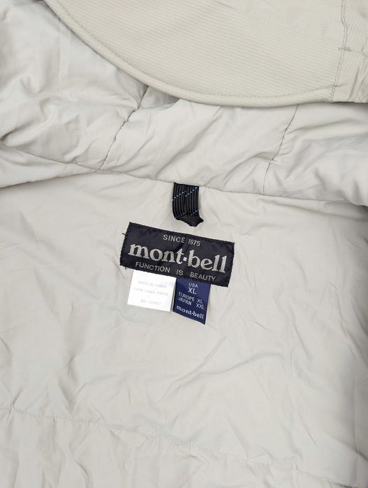 MontBell szara kurtka ocieplana XL
