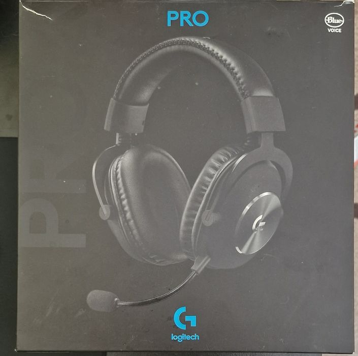 Навушники Logitech g pro x gaming headset black дротові