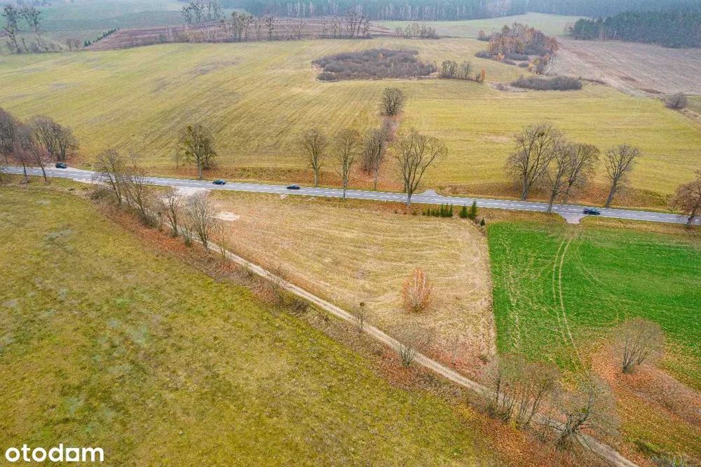 Działka przy drodze wojew nr 610 Piecki - Ruciane Nida