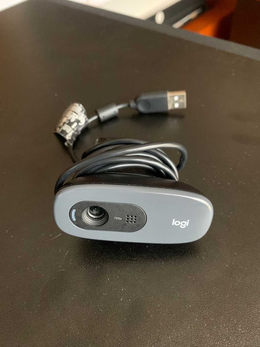Webcam Logitech C270 HD 720p/30fps USB Preta