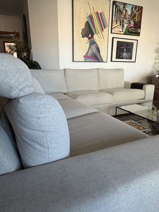Sofá  IKEA VIMLE  de canto 5 Lugares