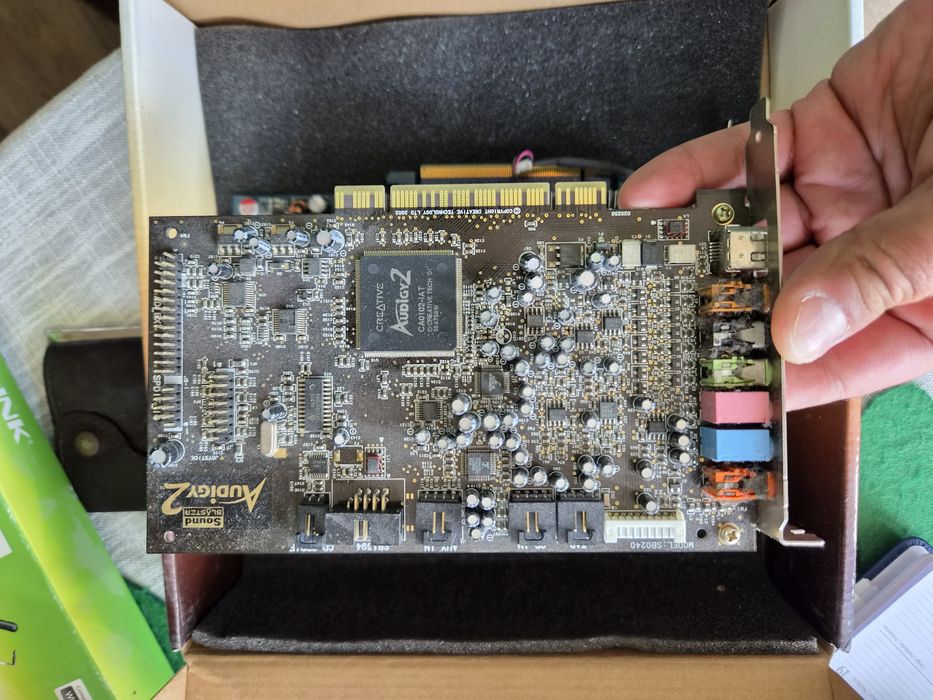 NOWA CENA! Karta dźwiękowa Creative Sound Blaster Audigy 2 PCI | SB0240 | Retro PC EAX