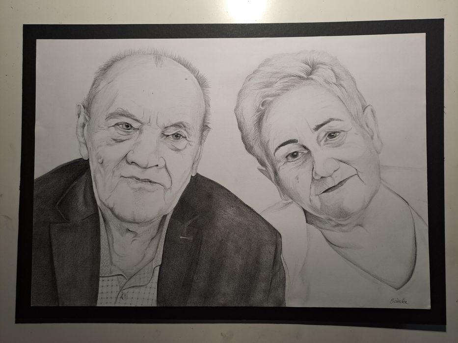 Portret ołówkiem