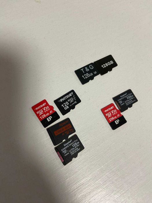 micro sd флешки kingston canvas другие 64gb 128gb 256gb