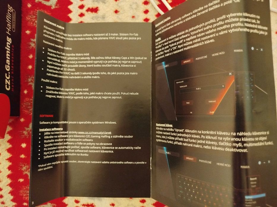 Механічна клавіатура CZC Gaming Halfling Silent Edition