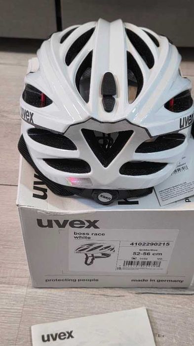 Uvex boss race kask Rowerowy Lekki unisex Rozmiar S/M 52-56 cm