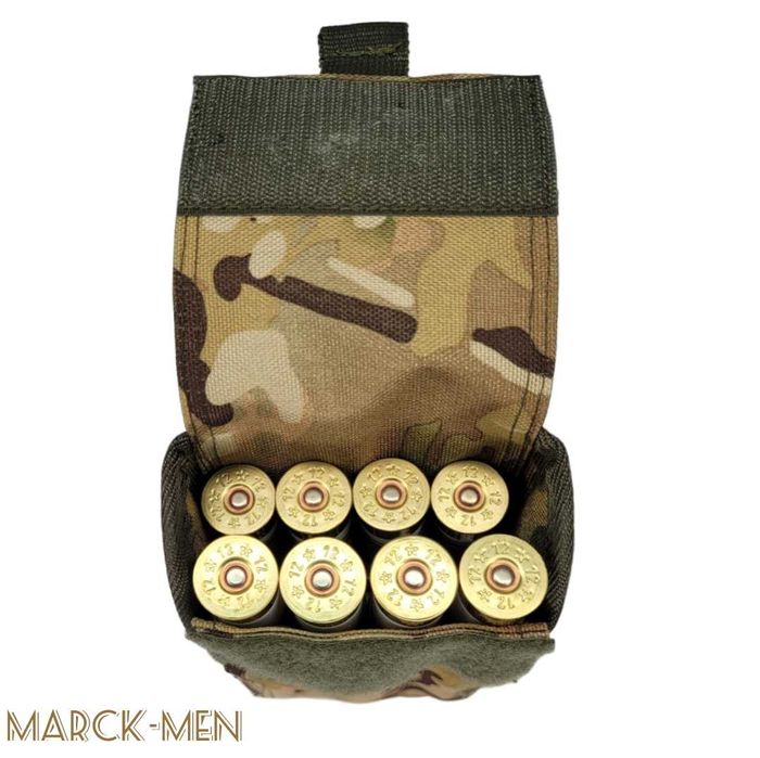 Патронташ на 25 патронів .12К з МОЛЛЄ на варбелт РПС рюкзак. Мультикам