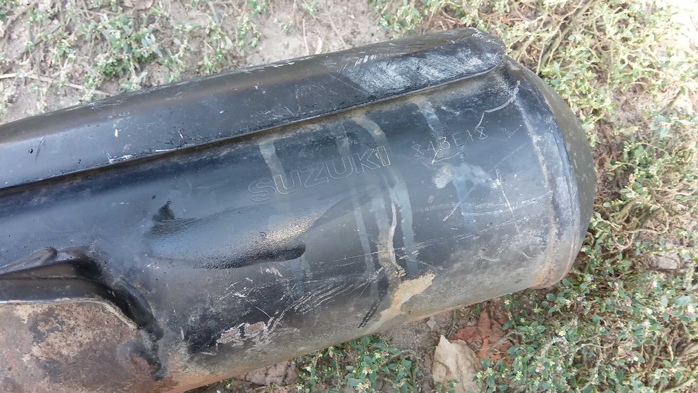 Suzuki глушитель отгибной