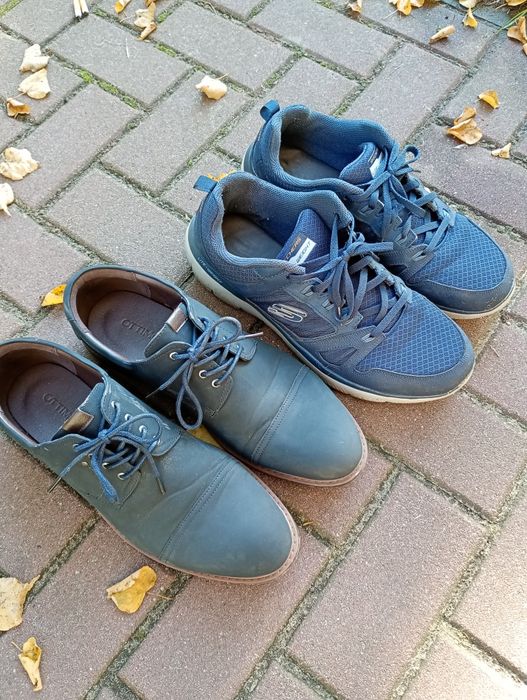 2 pary butów rozmiar 46-46,5.