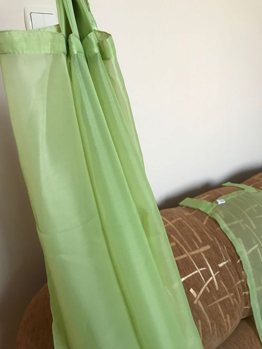 Продам штори салатового кольору