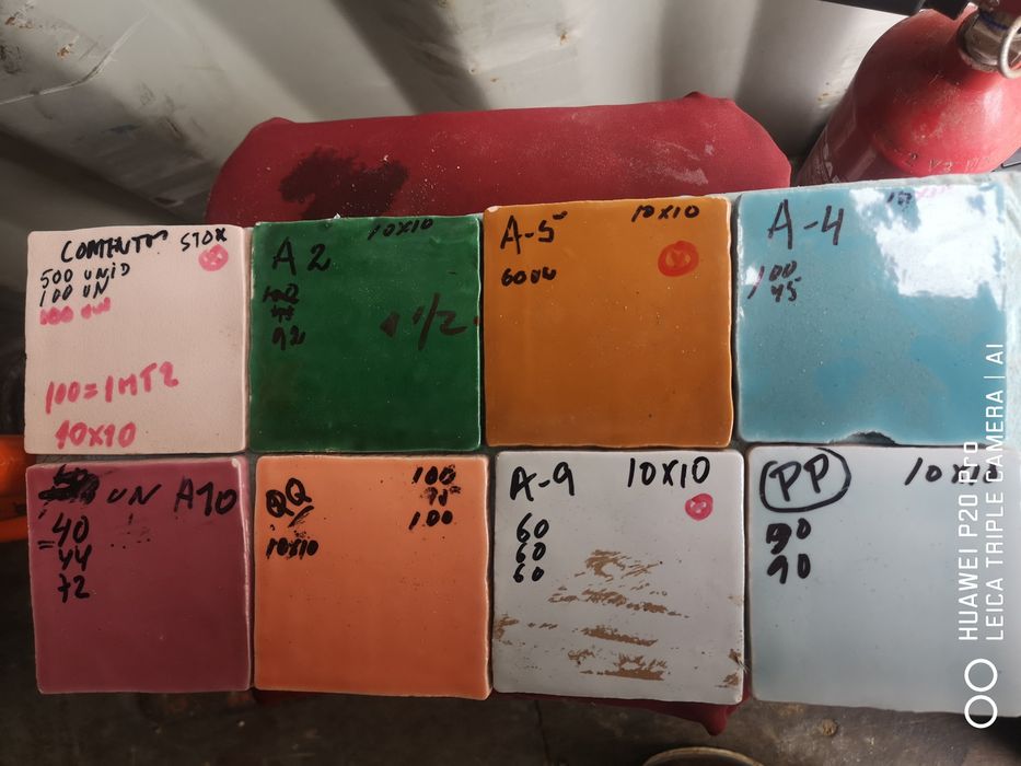 Azulejos Novos semi artesanais