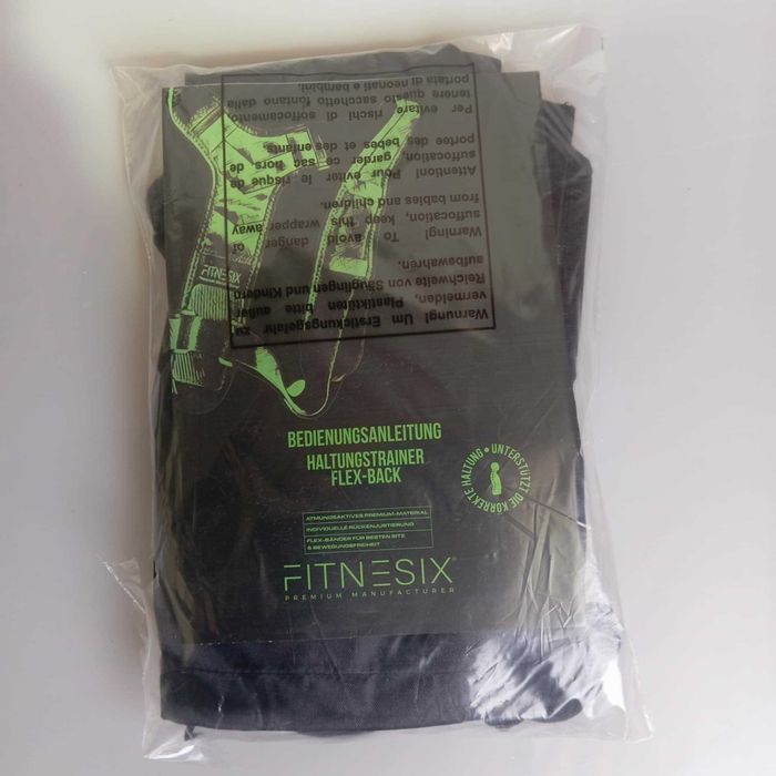FITNESIX 2-stopniowa regulacja – korektor postawy pajączek M/L