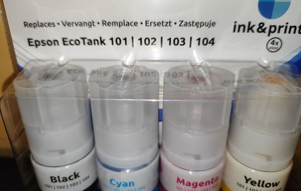 Чорнило HP GT53XL, Canon, Epson