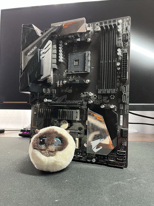 ‼️Гарантія ‼️Материнська плата B450 AORUS Elite V2‼️Магазин