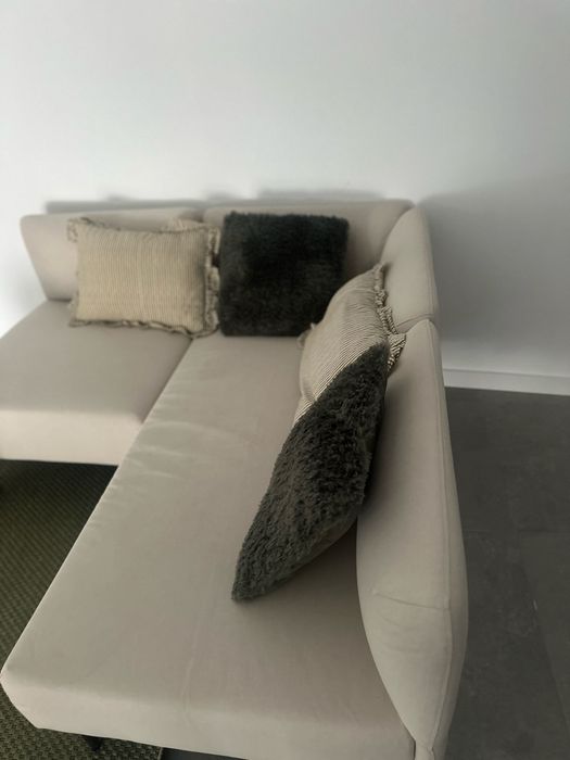 Sofá ikea novo bege