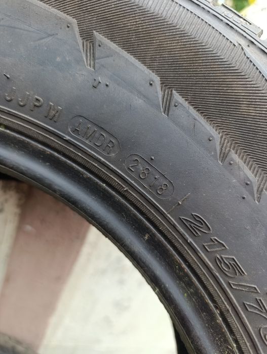 Шина одиничка запаска розпаровка 215/70 15C nexen winguard wt1