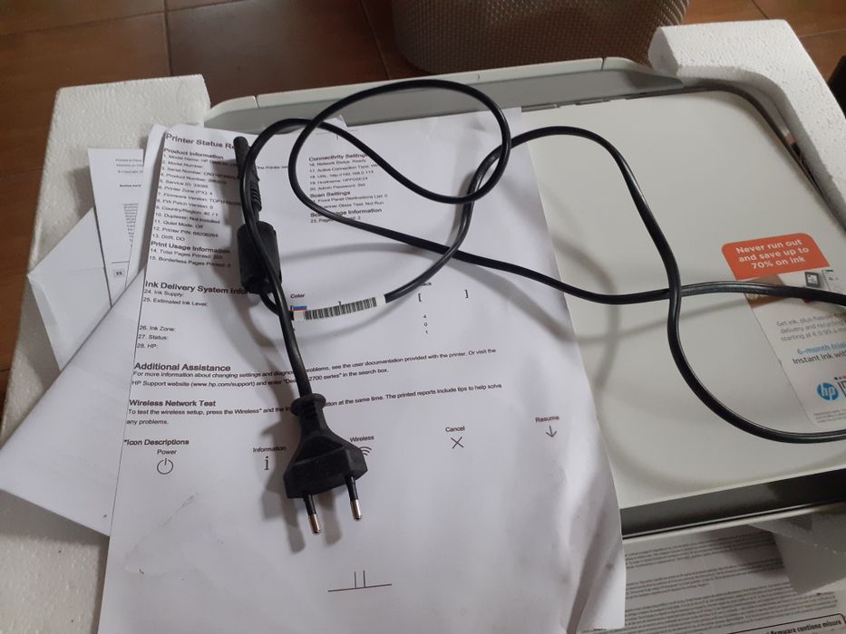 Drukarka hp 2720e