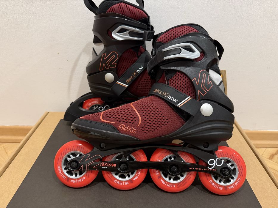 Rolki k2 alexis 90 boa 42 42,5