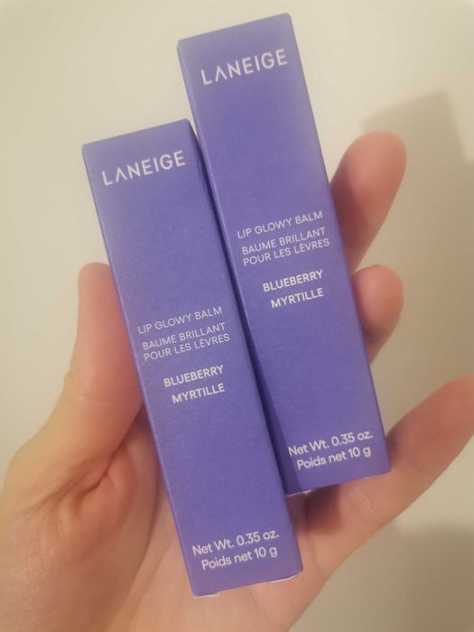2 balsamy do ust Laneige blueberry