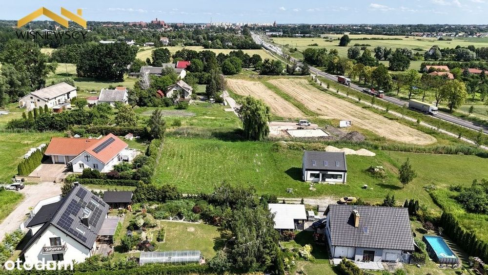 Działka 1580 m² z mediami | Cisy k. Malborka