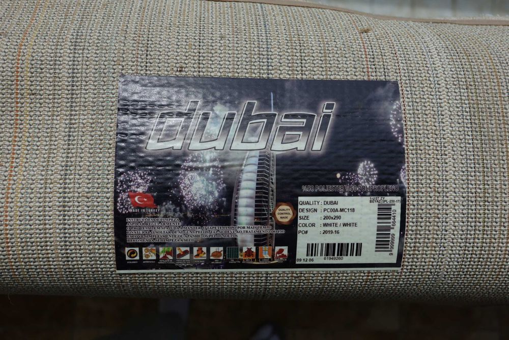 Tapete Dubai 200 x 2,90 cor White