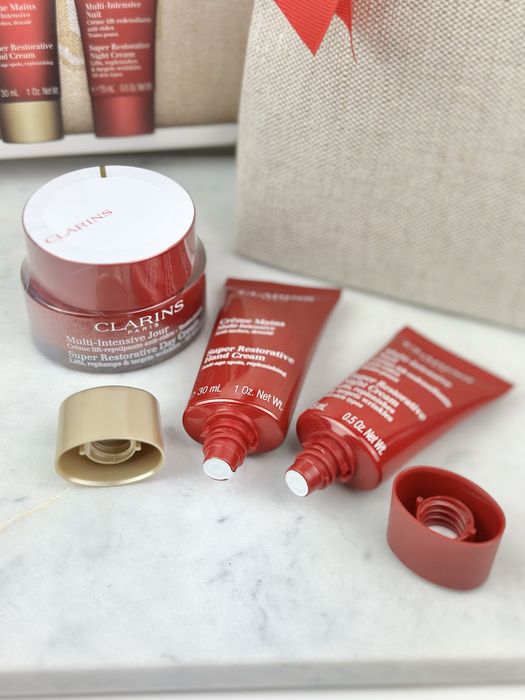 Clarins Restorative zestaw kosmetyków na prezent boże narodzenie