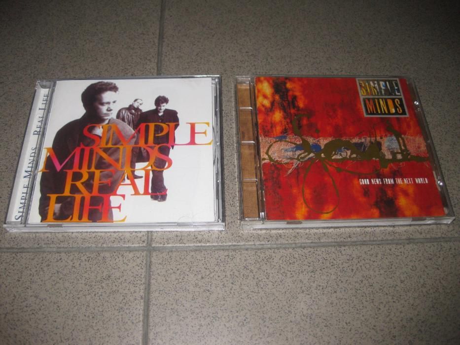 2 CDs dos "Simple Minds" Excelente Estado!