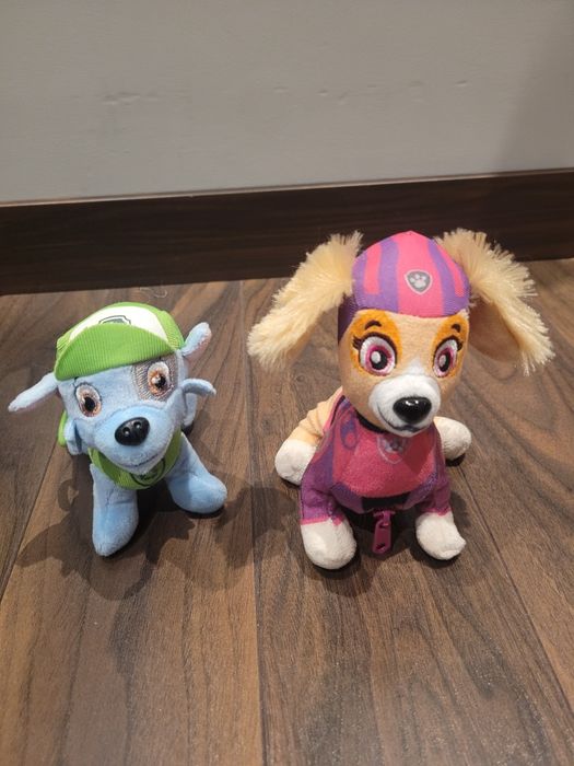 Pieski, pluszaki psi patrol  Skye, Rocky