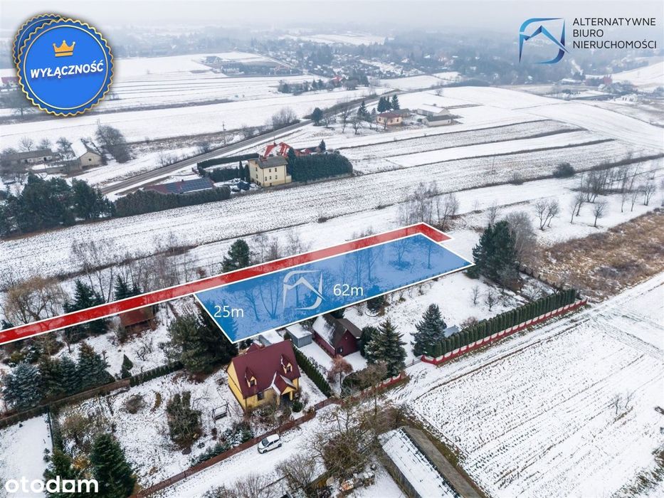 Działka budowlana w Jakubowicach Konińskich-Kol.
