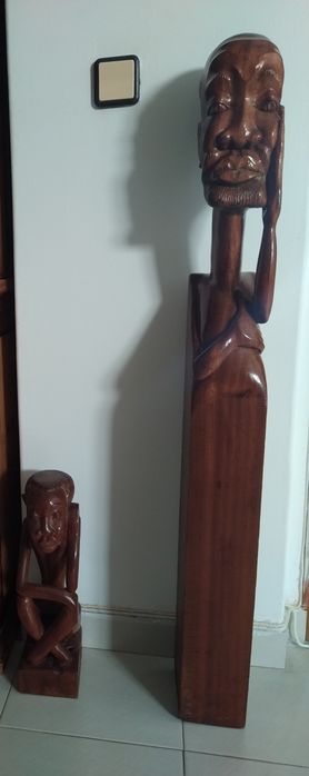 Esculturas,dois exclusivos de escultor renomado.António Magina.