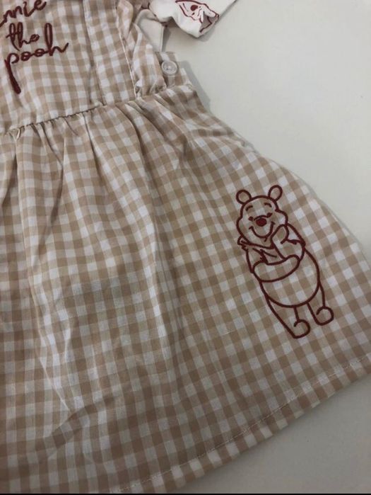 Conjunto vestido menina 12/18 meses