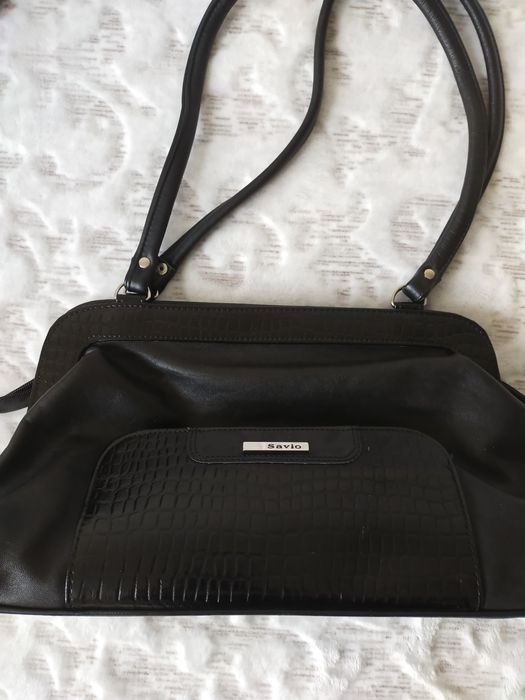 Torebka czarna , z uszami, elegancka , Bielany