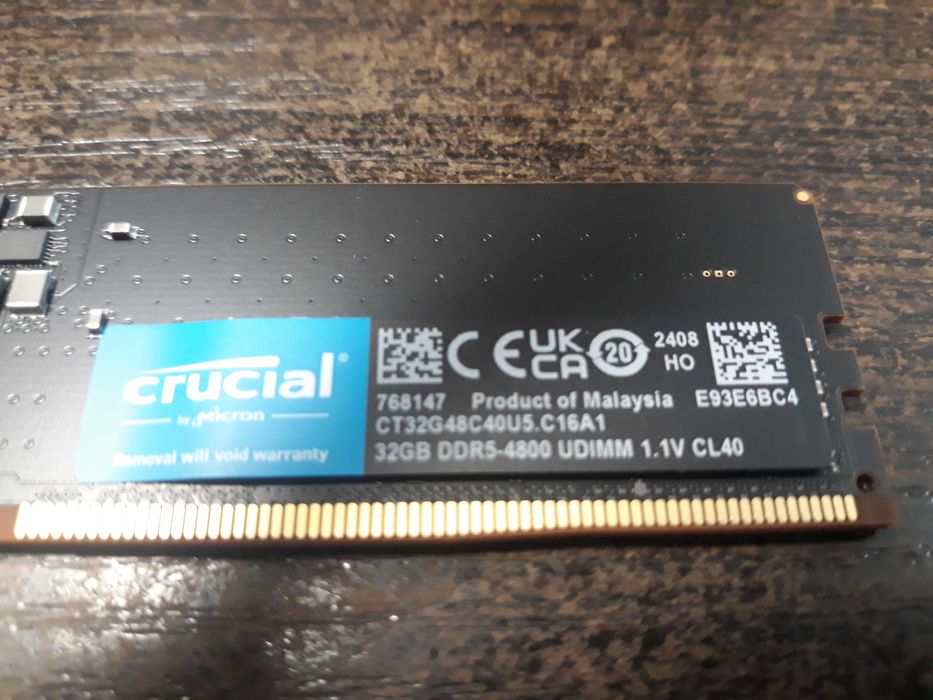 Titanium1さま専用　Crucial DDR5 32GB(16GBx2) Titanium1さま専用 Crucial DDR5 32GB(16GBx2) Titanium1さま