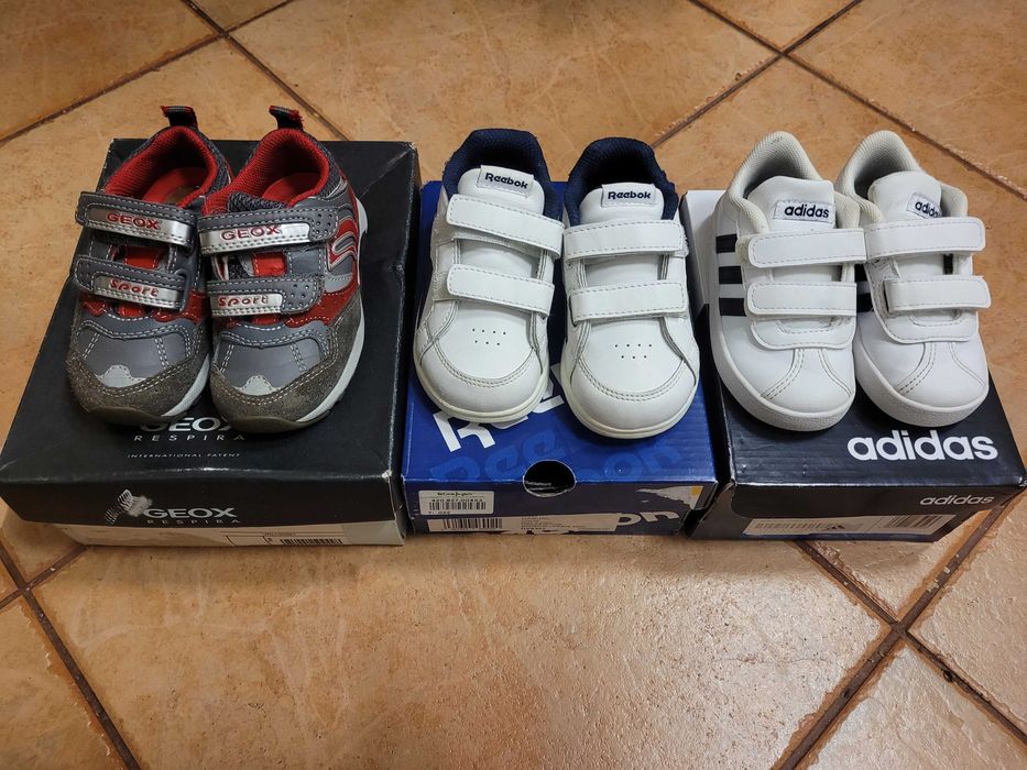 Sapatilhas de Criança (Novas e Com Pouco Uso) - Tamanhos 22 a 25