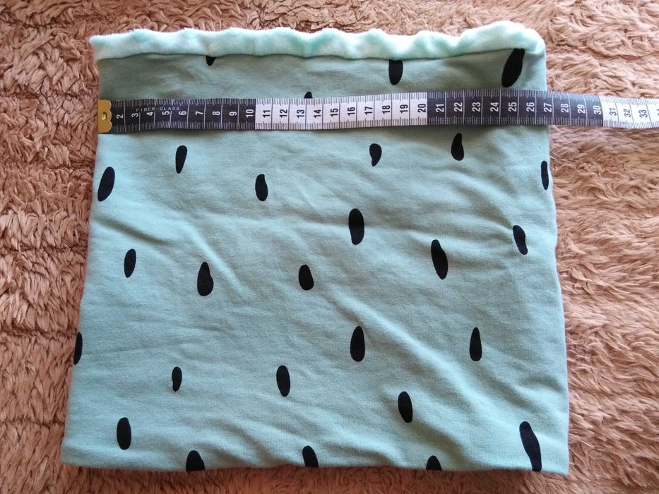 Komplet CZAPKA + KOMIN dla dzieci - NOWE - minky - handmade