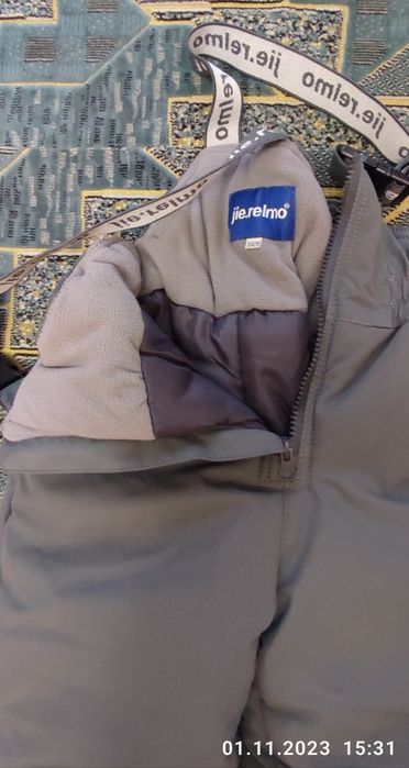 Зимний комбинезон б/у в отличном состоянии