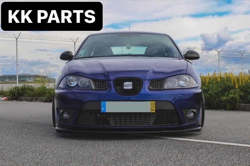 LIP SPOILER FRONTAL (FRENTE AILERON PALA ABA LAMINA LÁBIO AVENTAL RABETA) SEAT IBIZA 6L FR CUPRA R PERFORMANCE