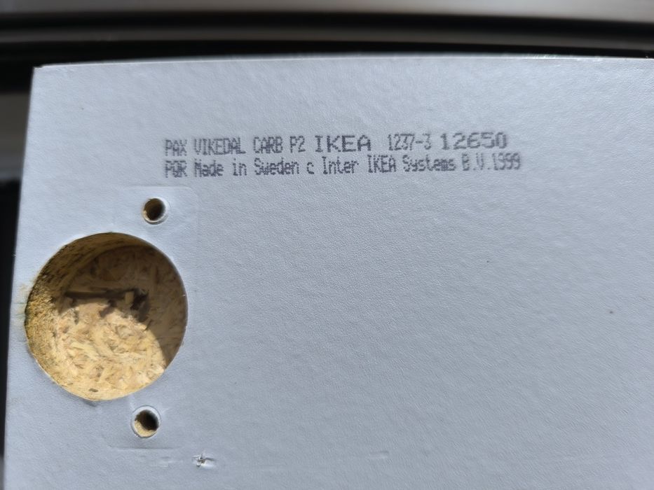 3 Portas roupeiro corpreto/cinza escuro IKEA Pax 165x50cm