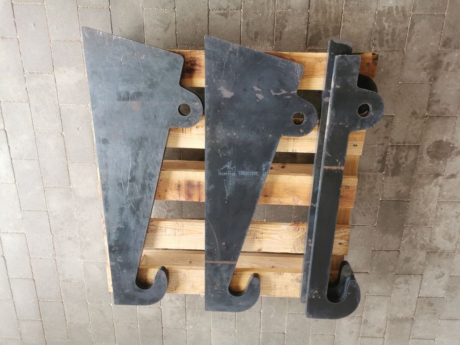 Mocowanie JCB Q-Fit #25mm odchylone na siebie