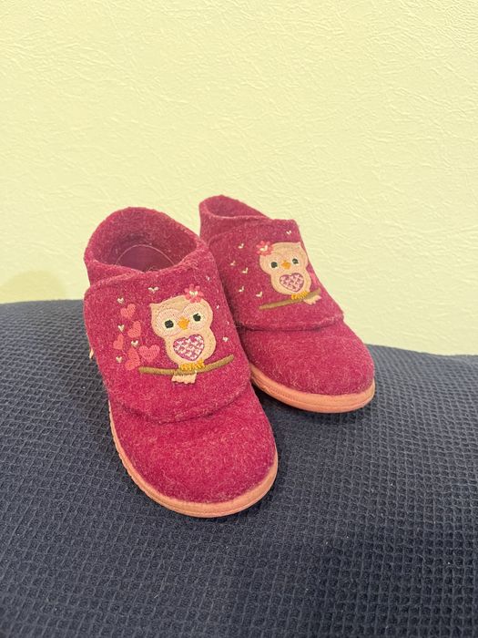 Вовняні високі тапочки Elefanten 14 см устілка