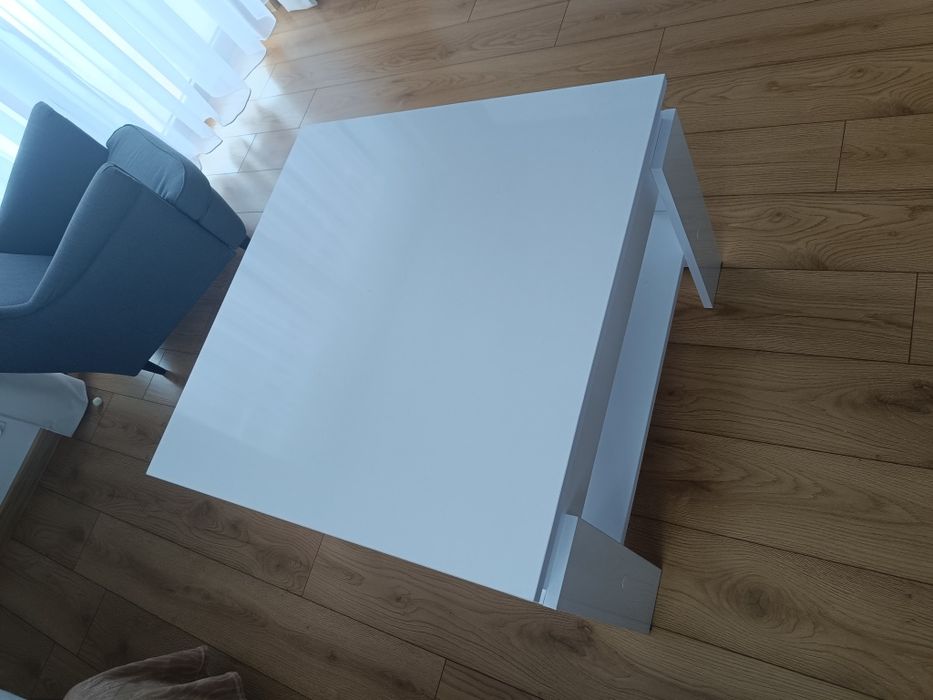 Stolik kawowy biały połysk